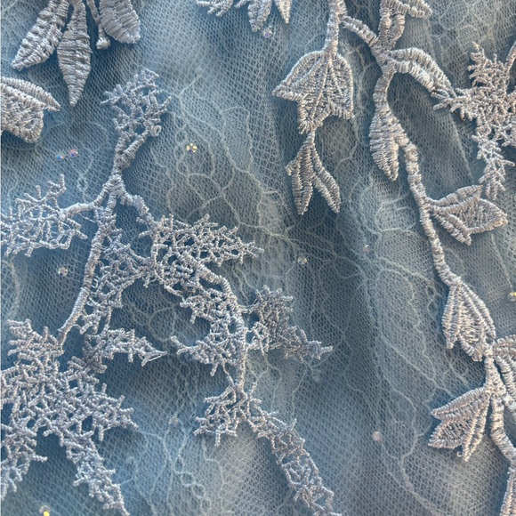 Bodycon Blue Homecoming lace Backless Party Dress 10 - Picture 8 of 10